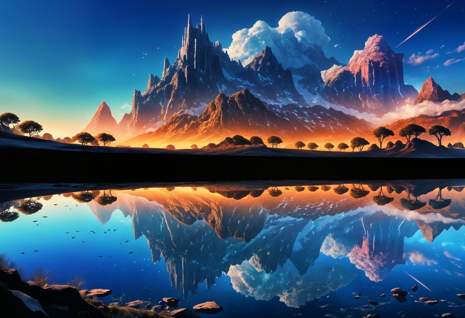 Epic Cinematic Digital Matte Painting