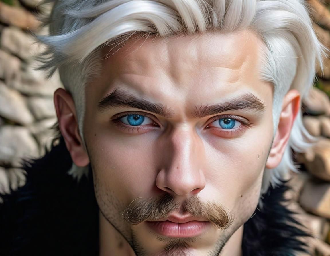 Mr Blond blue eye