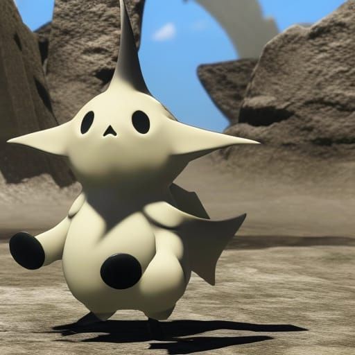 Image of the Mimikyu Pokémon Character