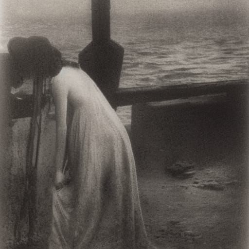 Vintage Photo in Pictorialist Style