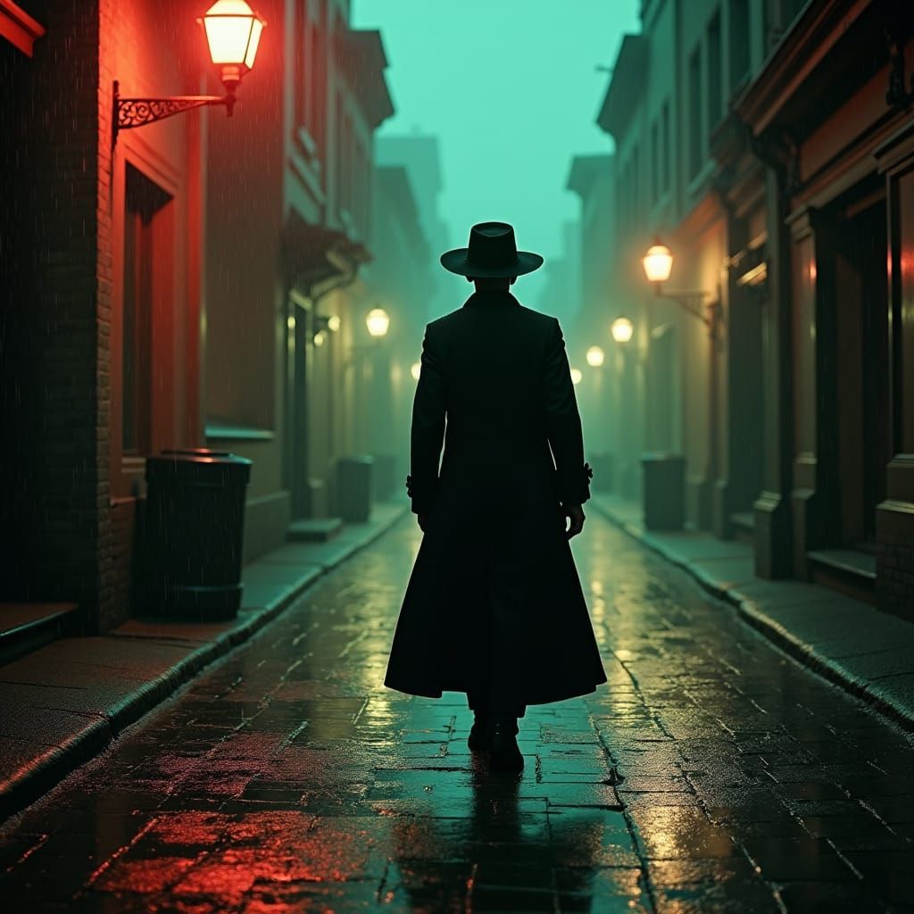 Mortician Walks in Rain: Dark Mystical Realism