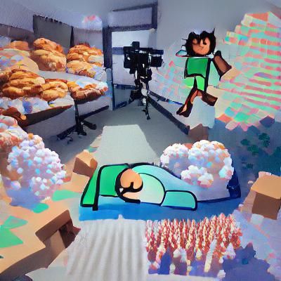 Dreamlike Video Game Creation Concept