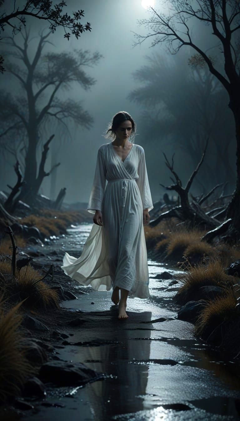 Ethereal Dreamscapes in Cinematic Style