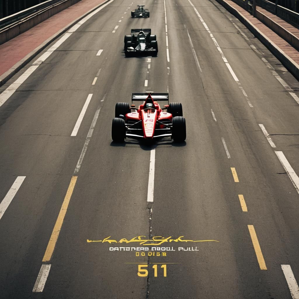 F1 Monaco Movie Poster: Raging Bull