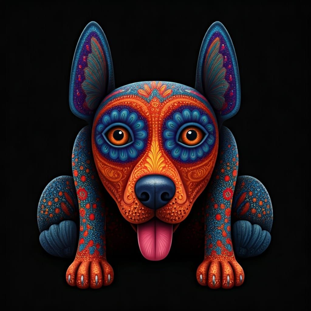 Whimsical Alebrije: An Inverse Human Dog