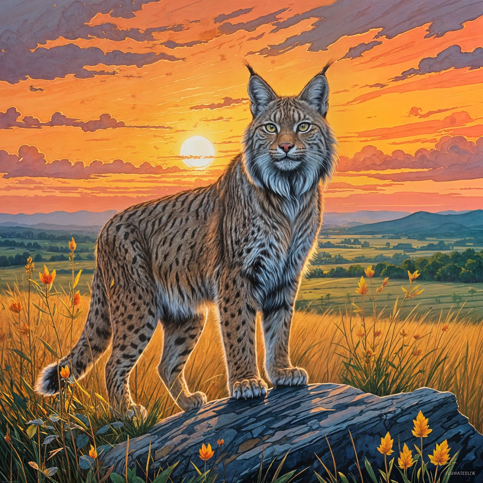 An American Lynx
