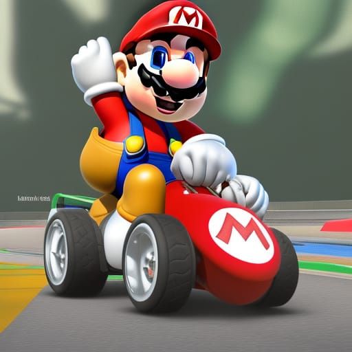 Mario From Mariokart: Professional Photography