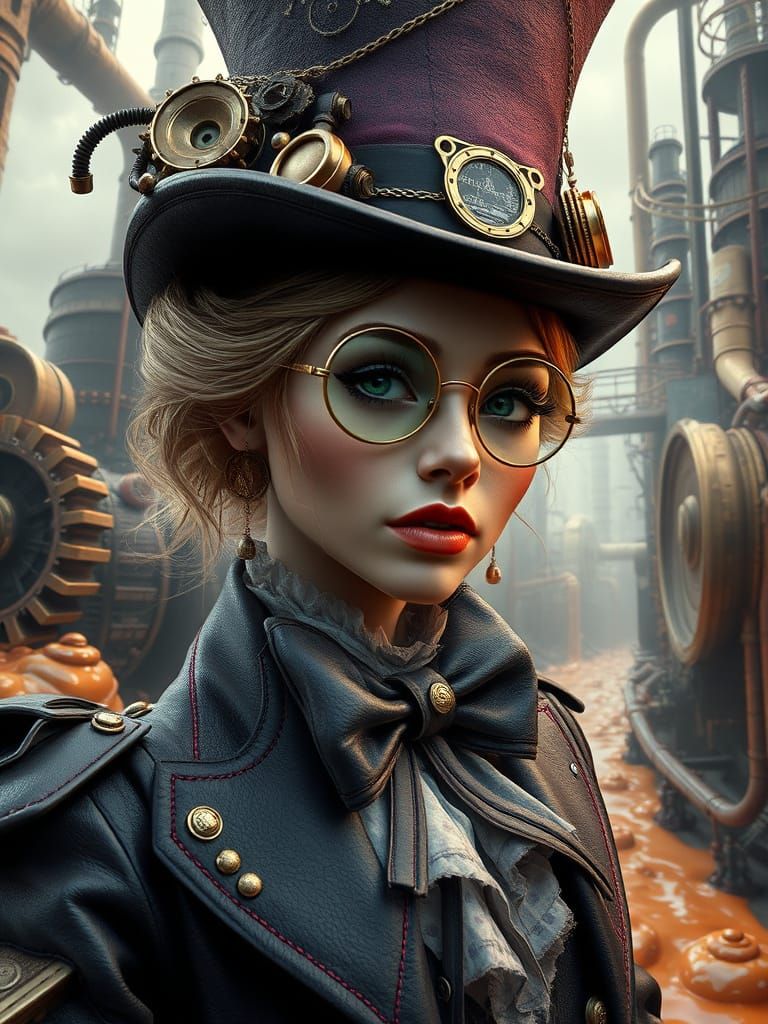 Steampunk Siren of Sweet Despair