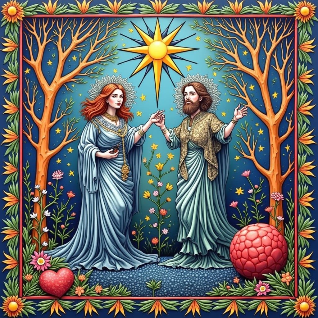 Abstract Concept of Beauty and Truth