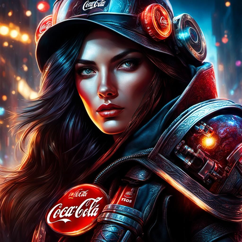 Coke gamer girl I