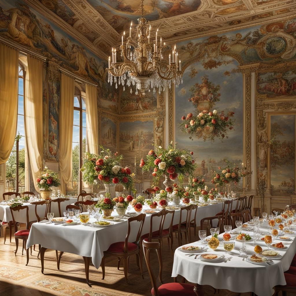 Royal Banquet: An AI Interpretation