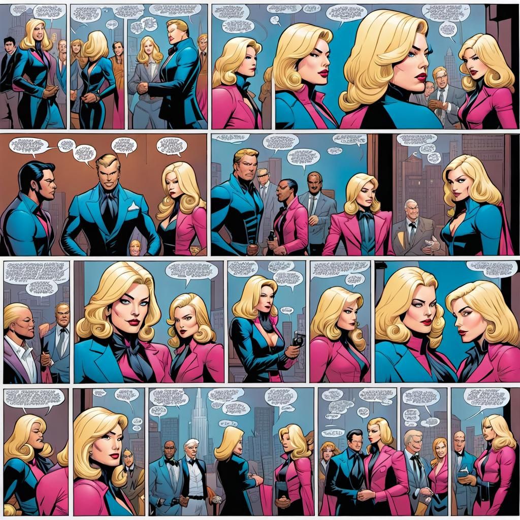 Drag Queens Save the Day in Comic Book Art