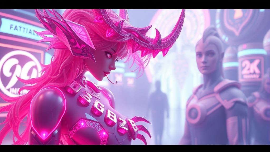 Breathtaking Cyberpunk Biomorphs in 8K Resolution