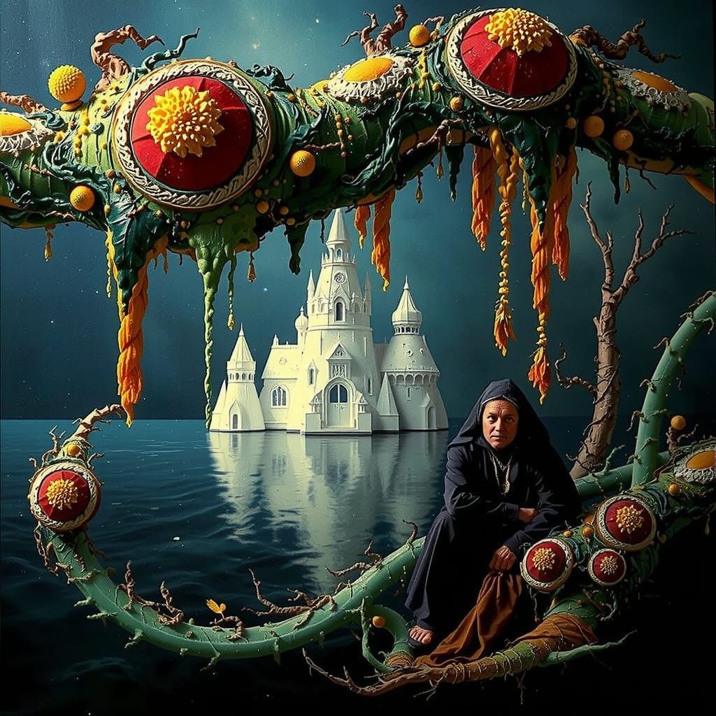 Golden Leaf Trees Under Radiant Light