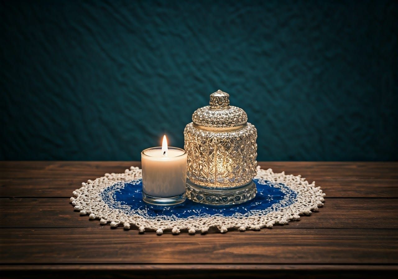 Rosh Hashanah Holiday Table Setting