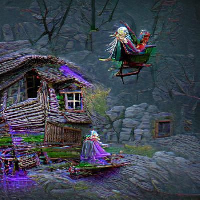 Baba Yaga in 8k Resolution