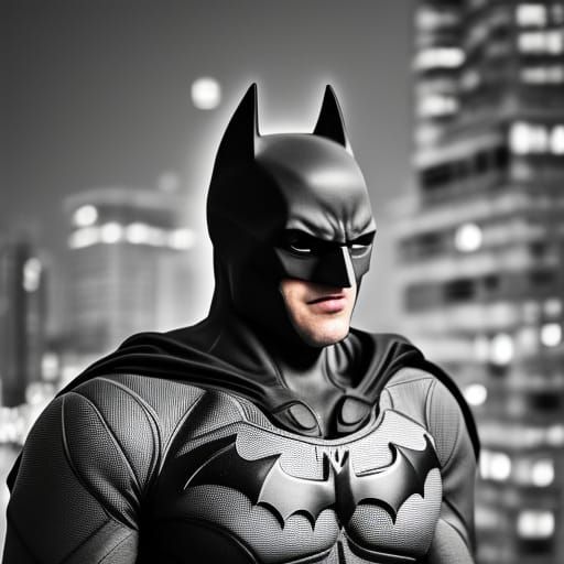 Batman Portrait in Natural Lighting