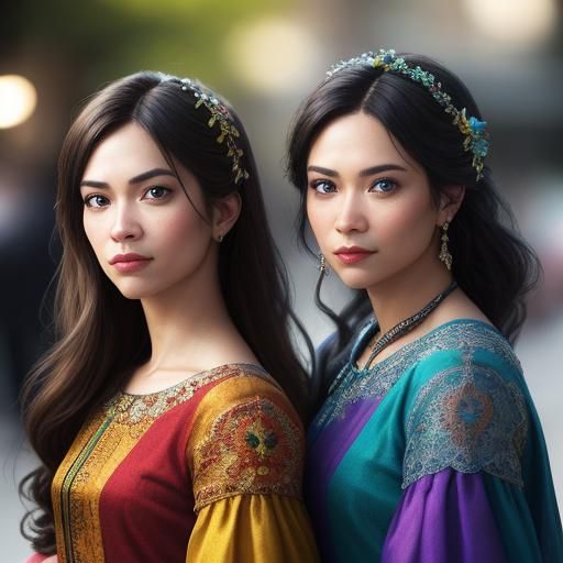 Hyperrealistic Photobomb Concept Art with Vibrant Colors