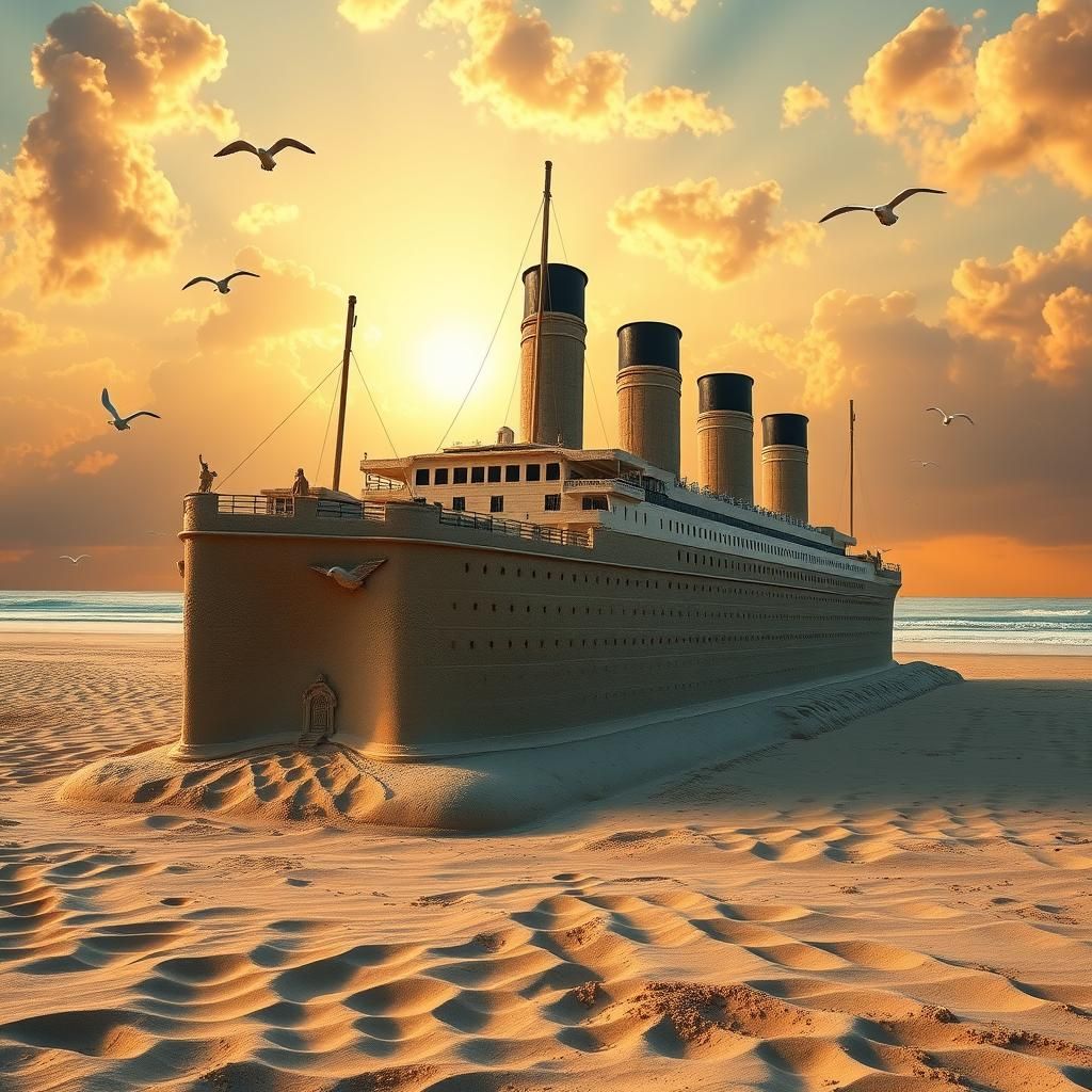 Titanic Sandcastle