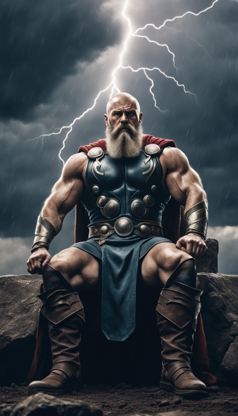 Thor's Hammer: Slavic God of Thunder and Lightning