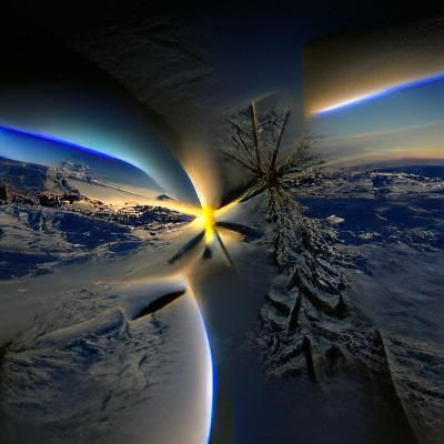 Winter Solstice From Space: A Celestial Alignment