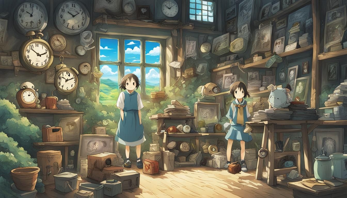 Studio Ghibli Style Anime Time