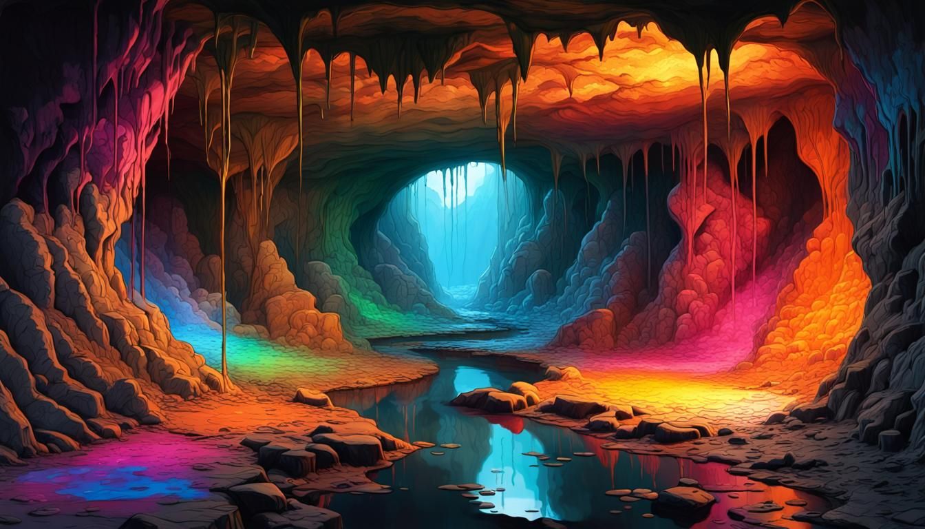 Mysterious Underground Cavern I