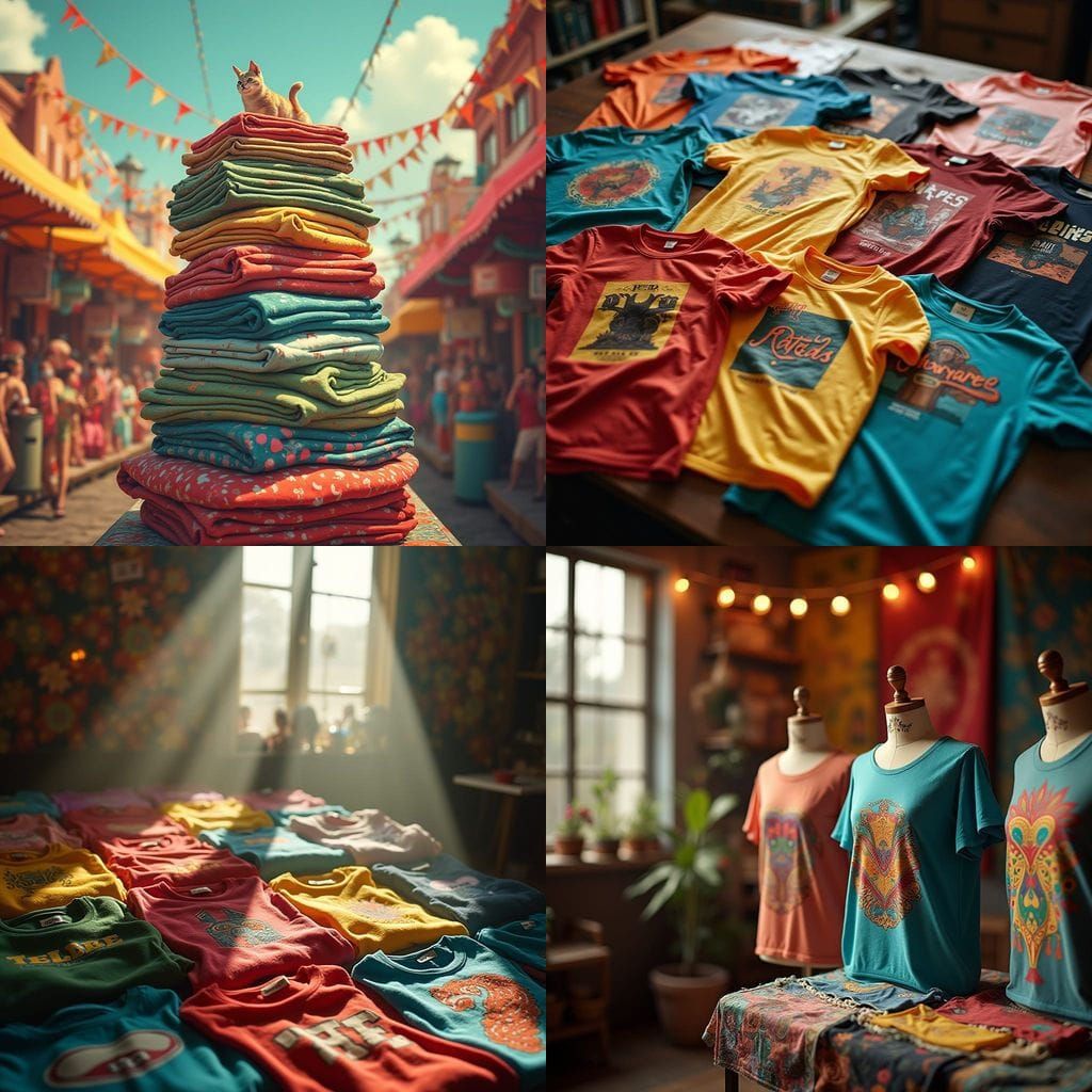 Vibrant Etsy Banner for Tee Jamboree T-Shirt Store