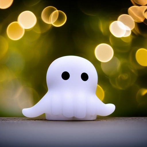 Friendly Ghost in Professional Photography Style