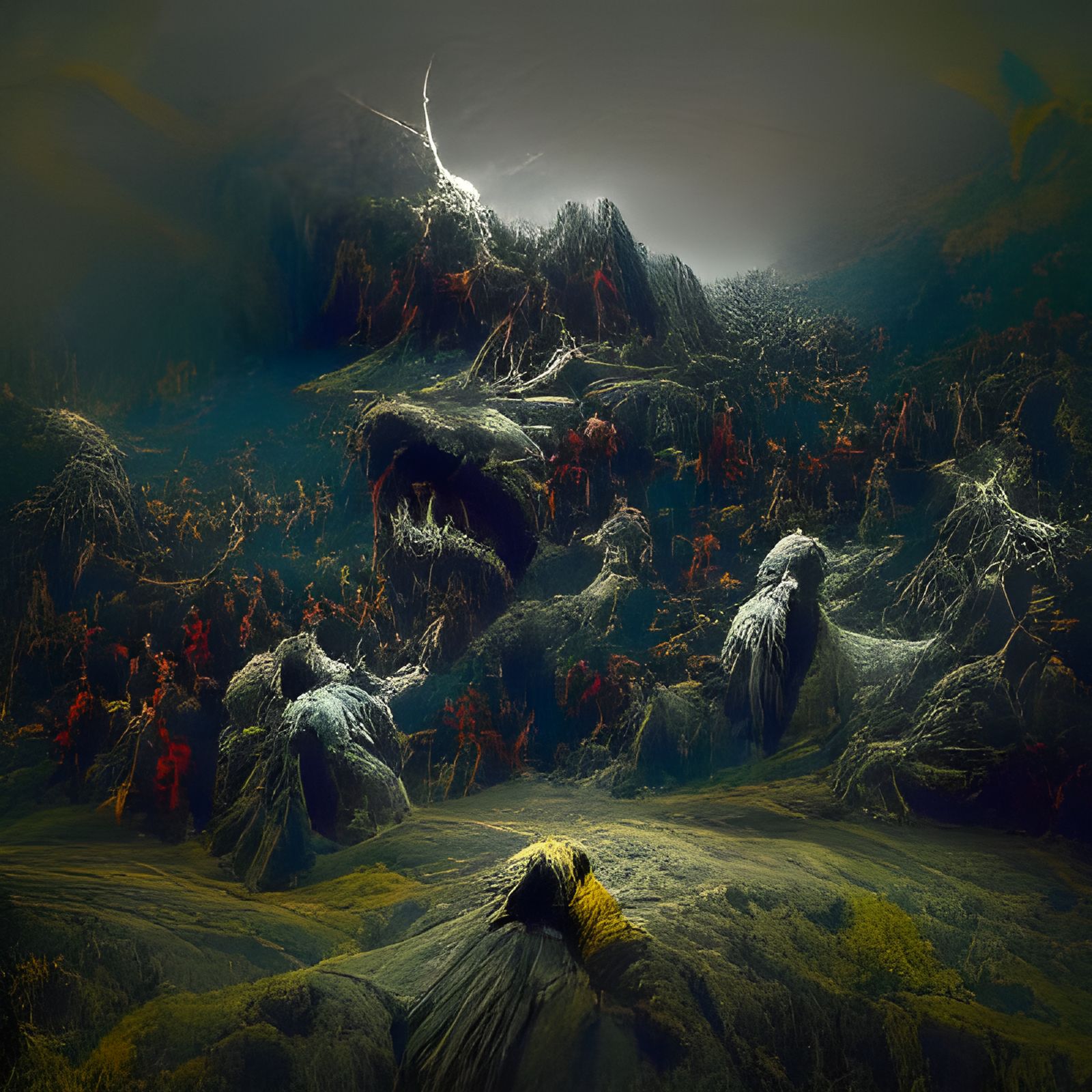 Madness of Men: War Scene Inspired by Doré