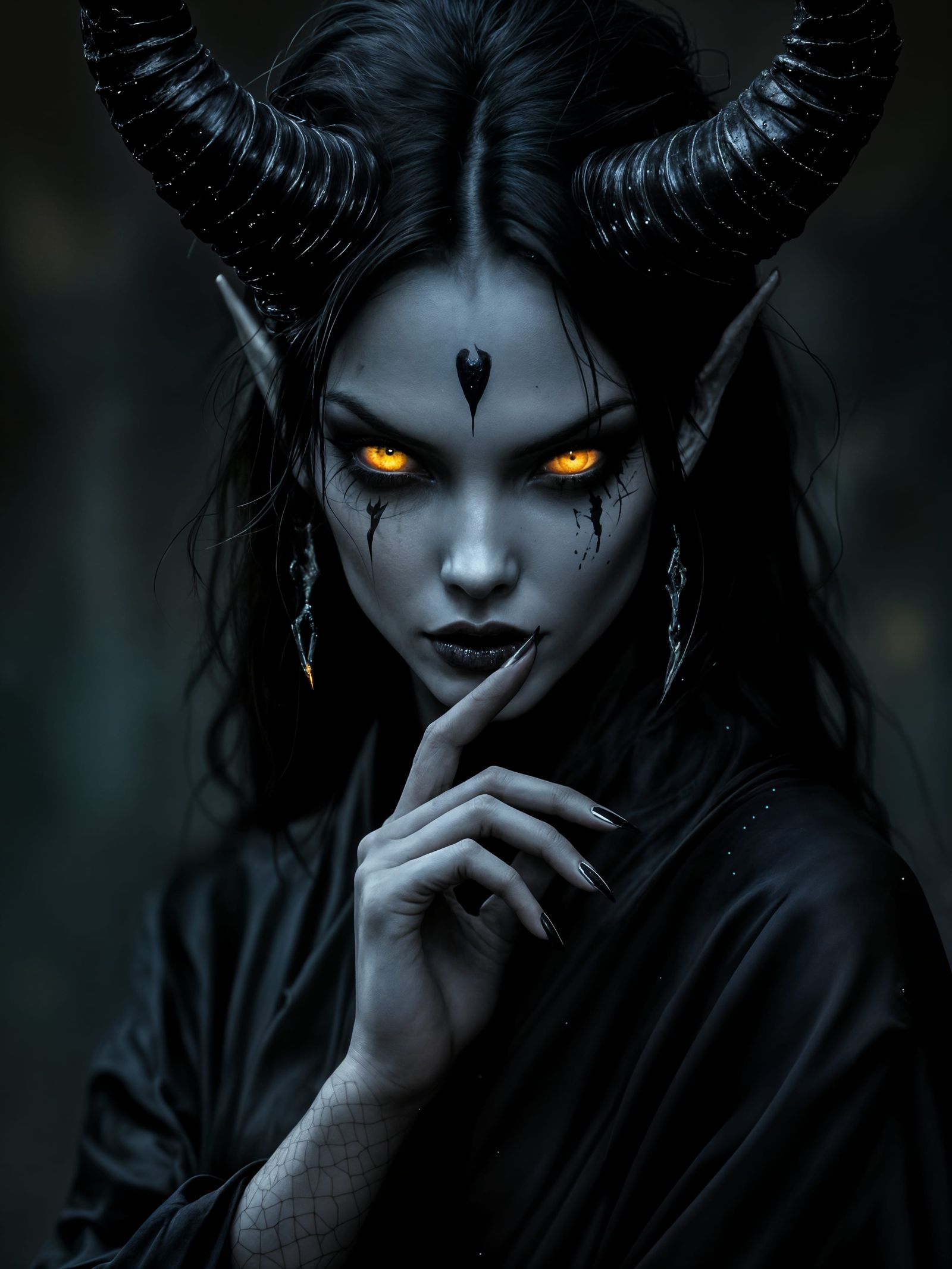 This is a gen for my Yuan-ti Divine soul character in dnd