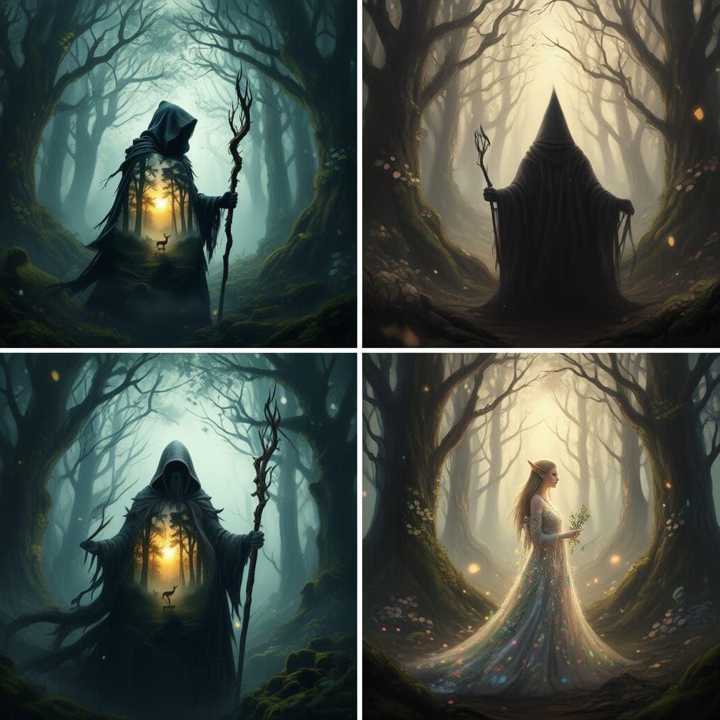 AI-Generated Image Based on Simple Prompt