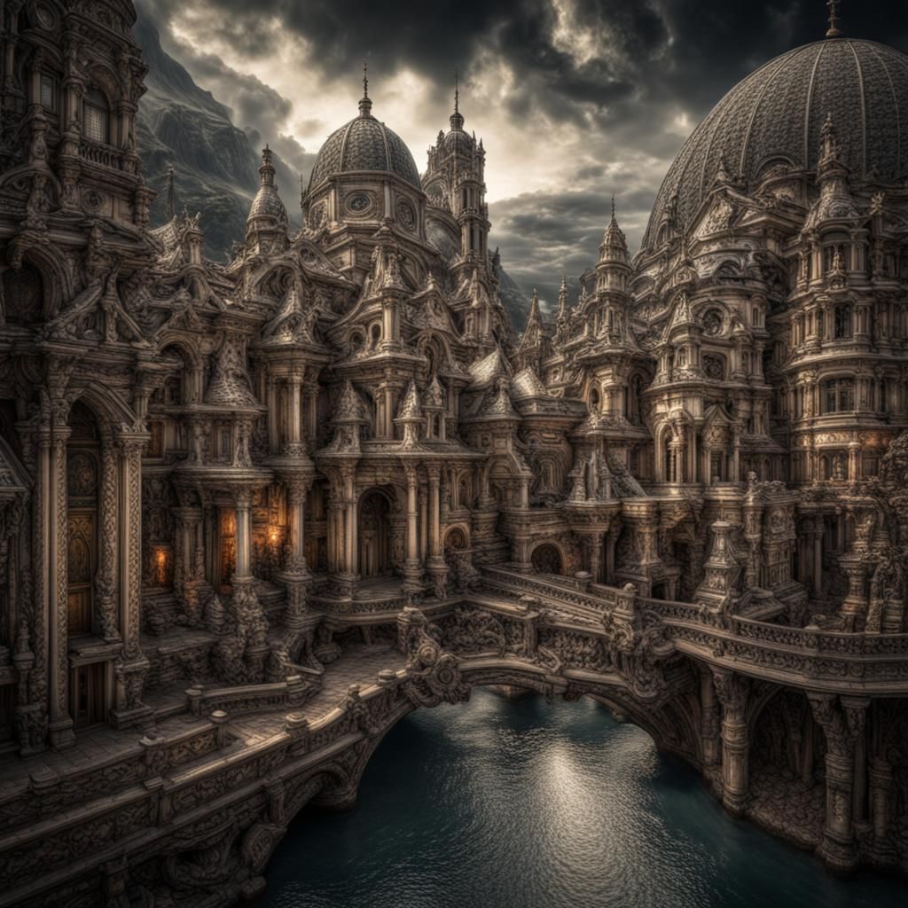 Hyperrealistic Imaginary World in HDR