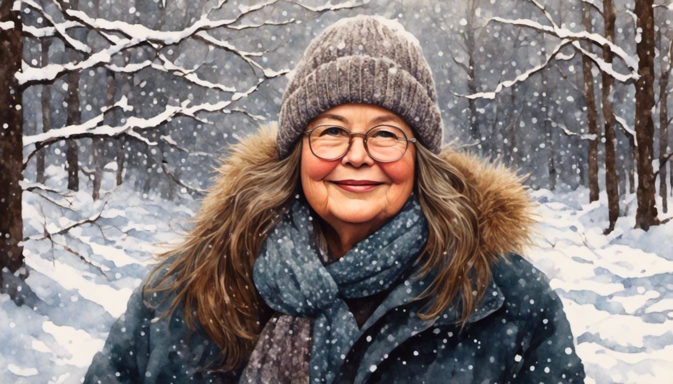 Was meant to be my husband and I together but instead it just put my husband's glasses on my face LOL