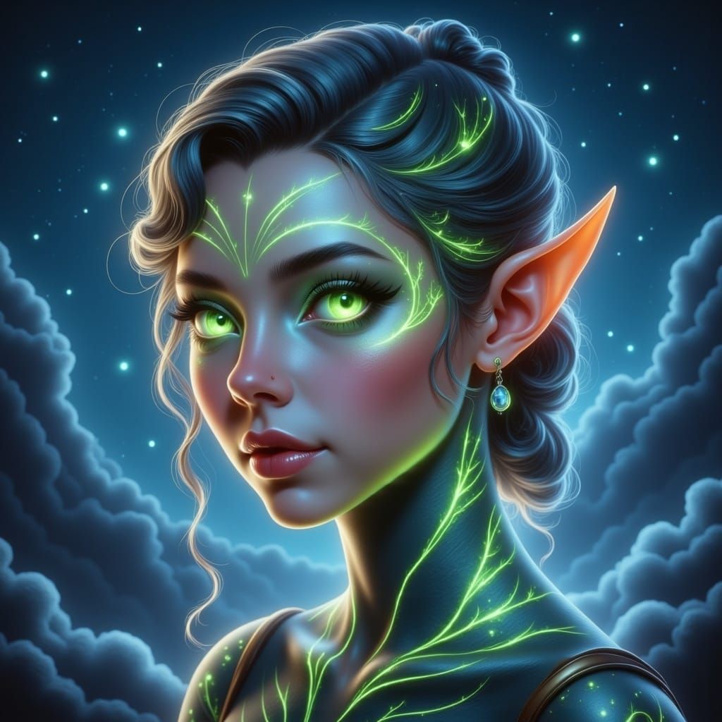 <lora:Ghost Flux:1.0> Thylien Princess