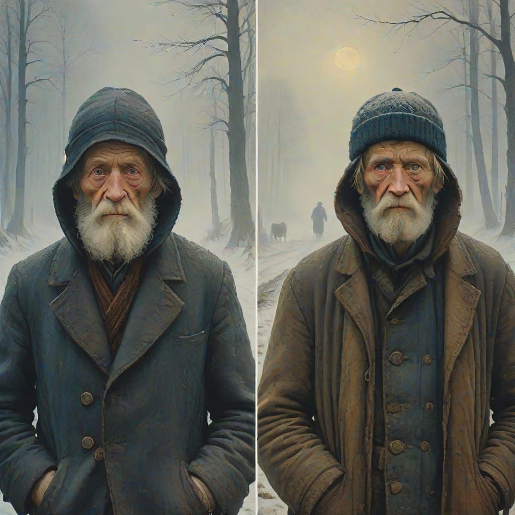 Movie Posters Reimagined by Ensor and Rublev Styles