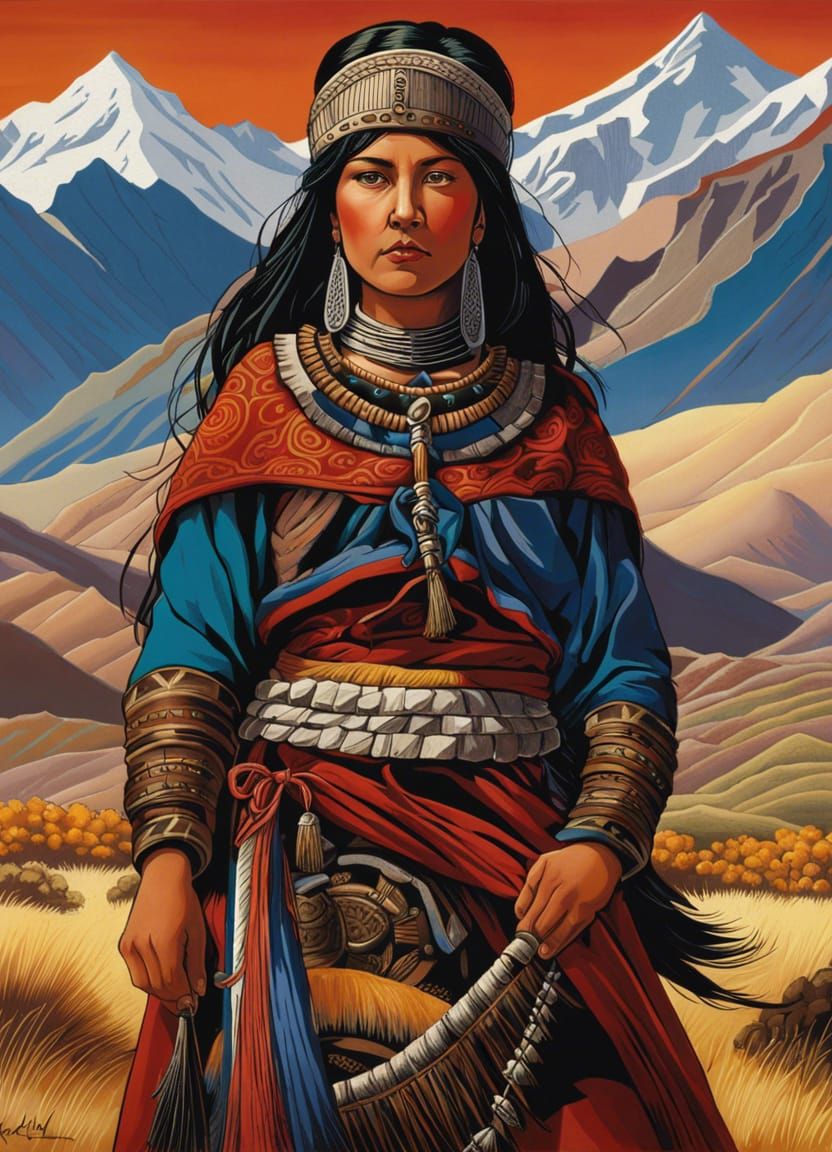 Mapuche Princess #32