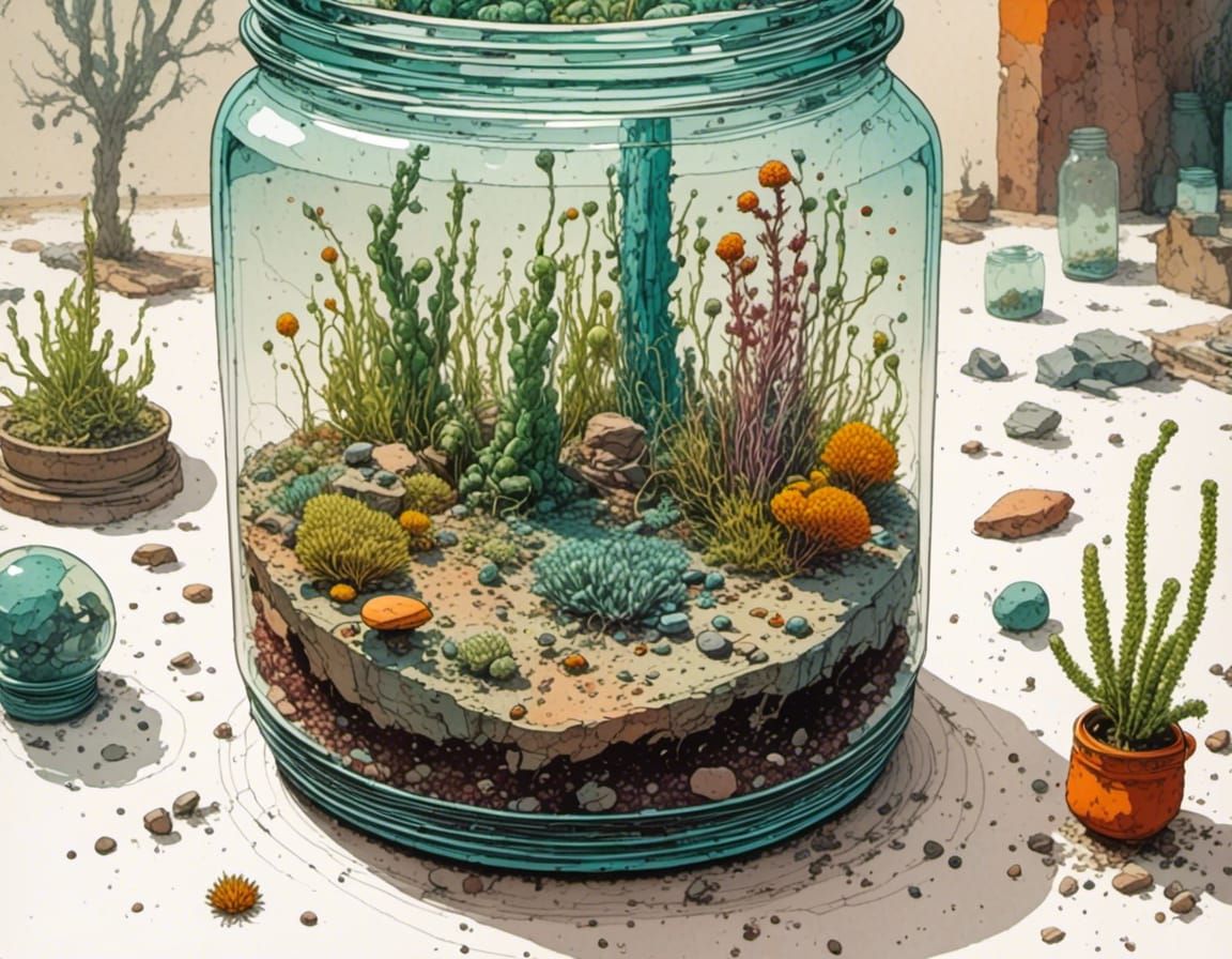 <lora:SciFae Serenity:1.0> top down, close up macro-shot of ...