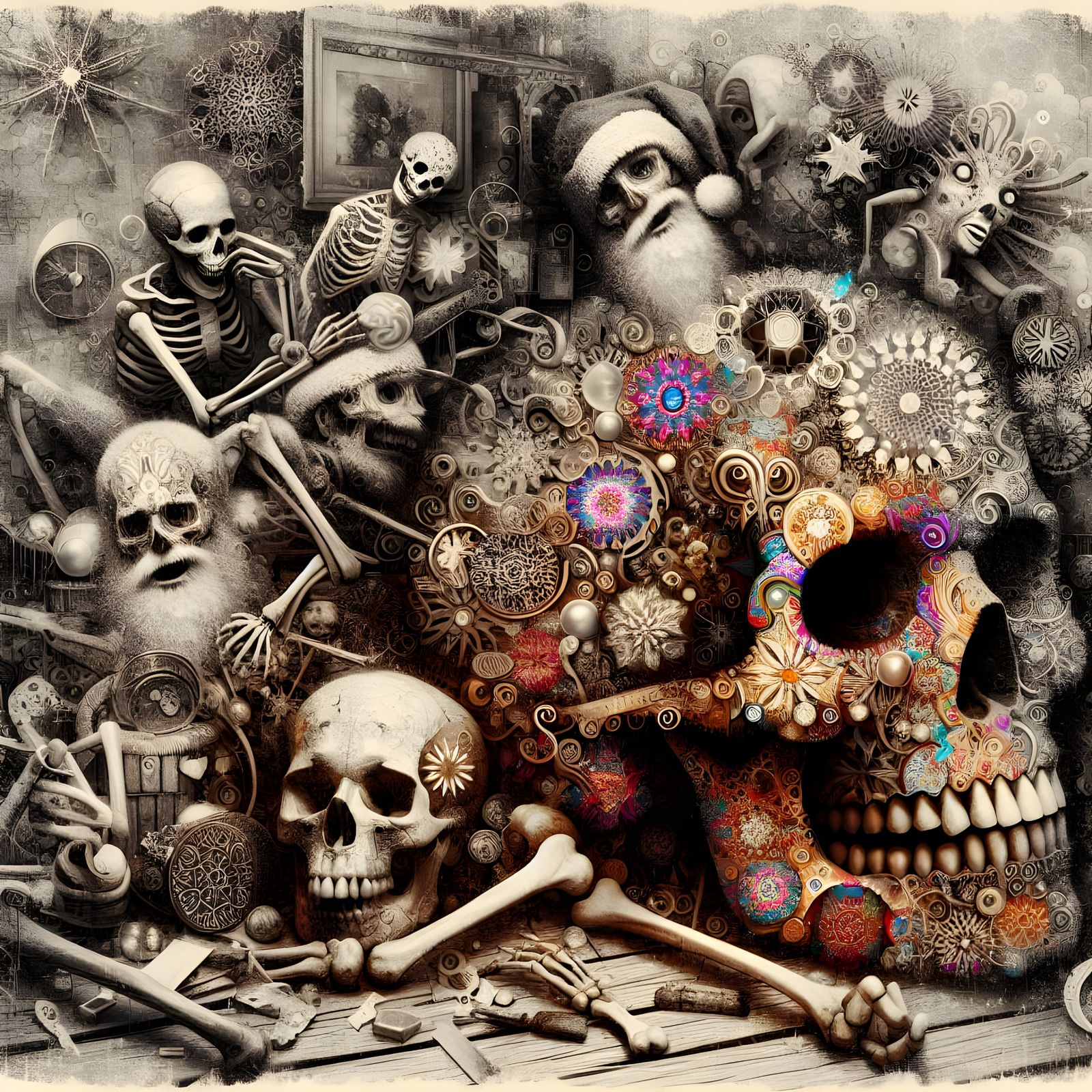 Ethereal Winter Abomination in a Dreamlike Apocalypse