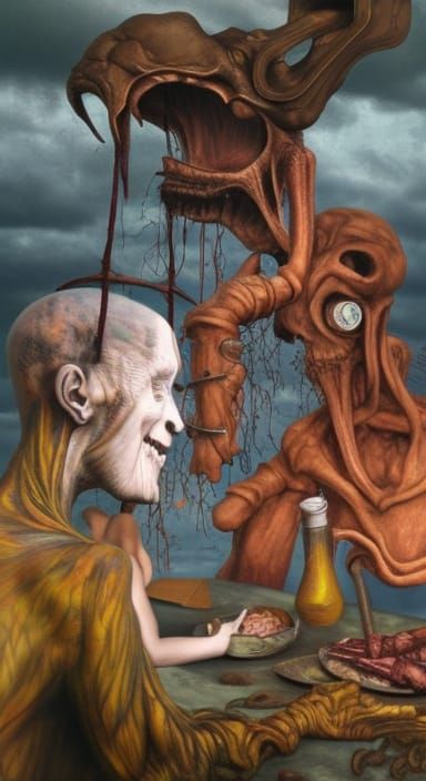 Wraiths at Barbecue in Stopmotion Cinema Style