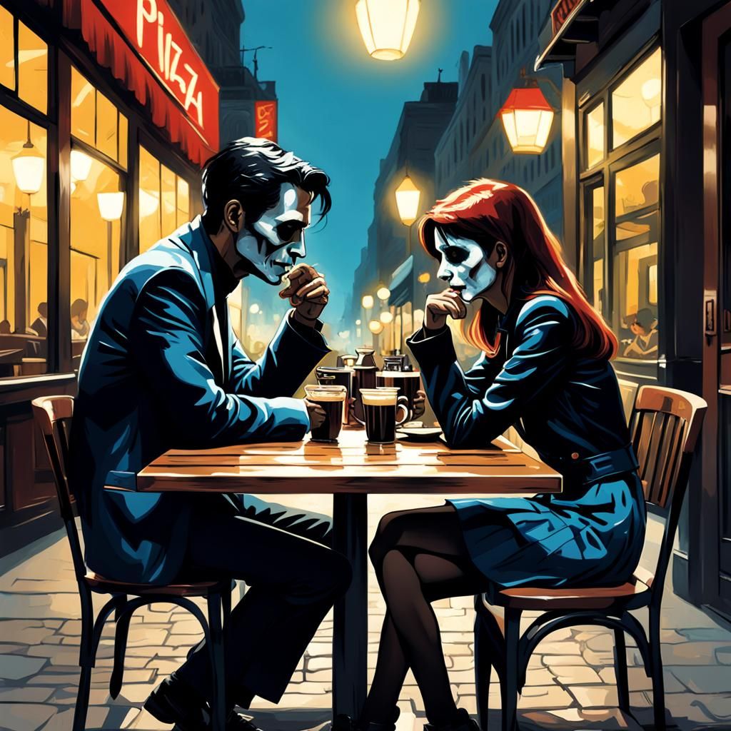 Sinister Cafe Date