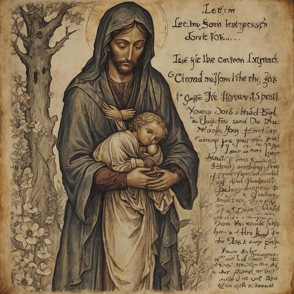 Dramatic Sacrifice Scene in Detailed Matte Painting