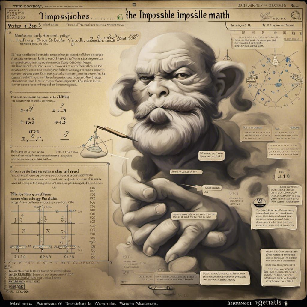 Impossible Math Concept Art