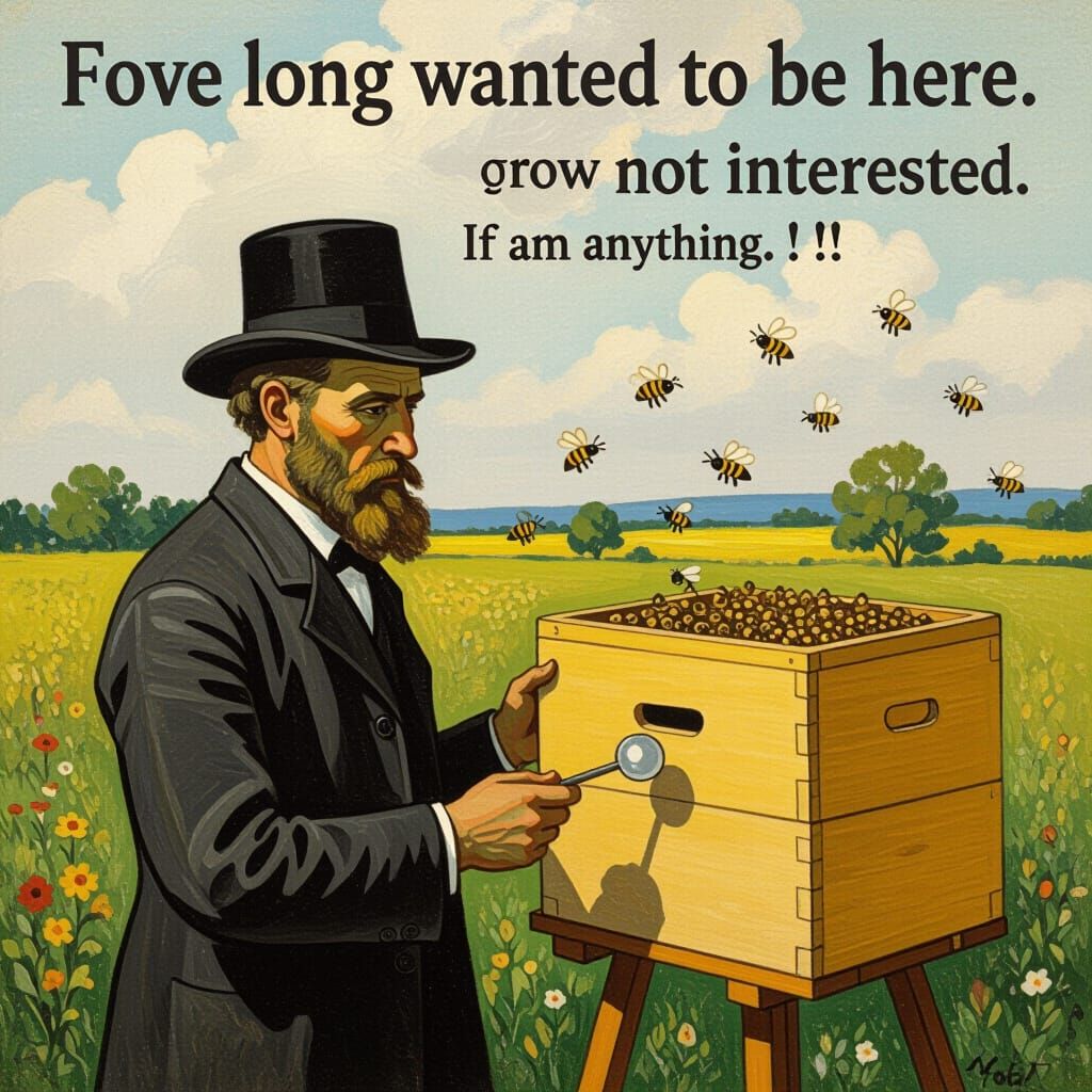 Grotesque Figures in a Surrealist Expressionist Style