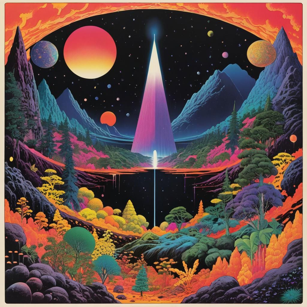 Psychedelic Album Art Inspired by King Gizzard