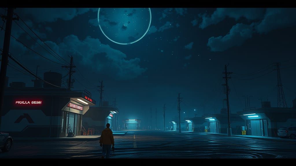 Cyberpunk Military Base Interior in 8K Resolution