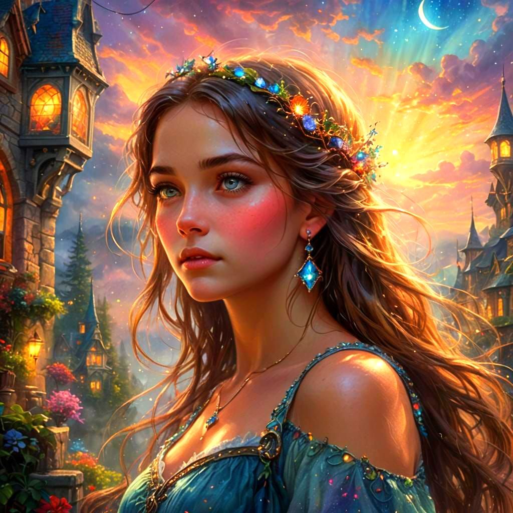 Sparkling Magical Wonder in Hyperrealistic Detail