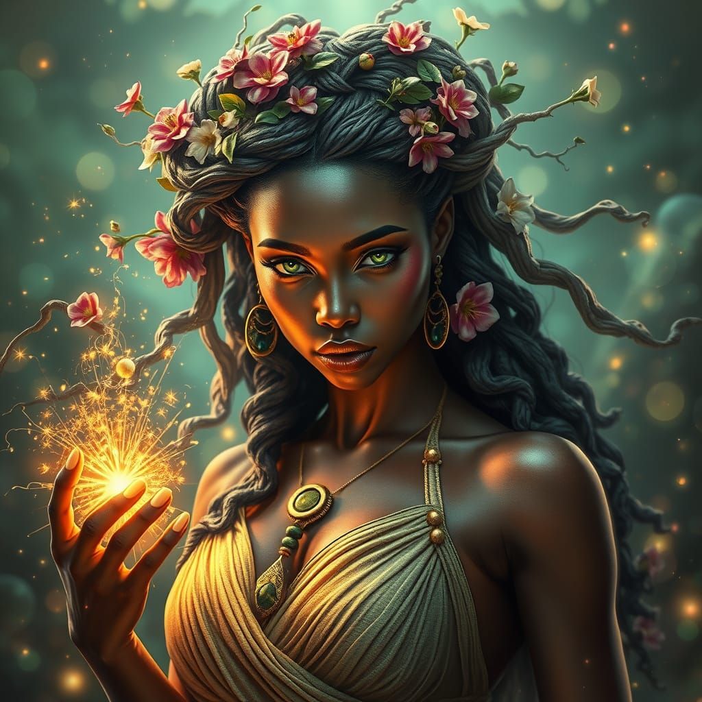 Gaia: Mother of All Goddess in Vibrant Technicolor