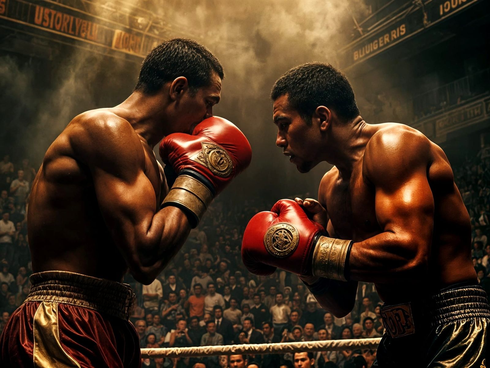 Max Baer and Joe Louis 1940s Championship Fight