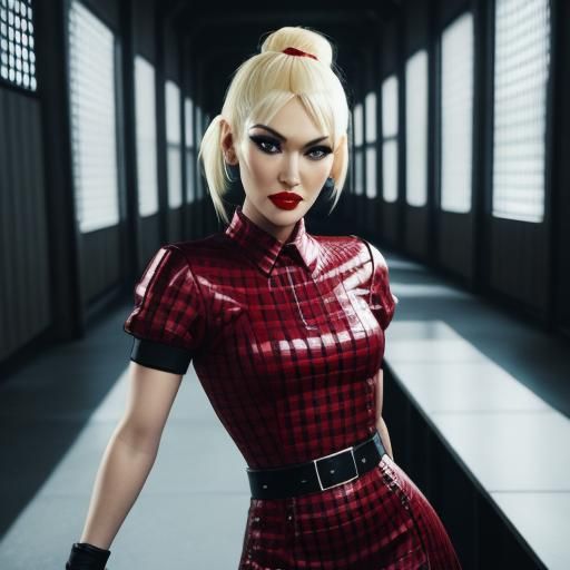 Gwen Stefani as Harley Quinn: Cinematic Film Still